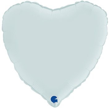 Folienballon - Satin Pastell Blau - ø 46cm